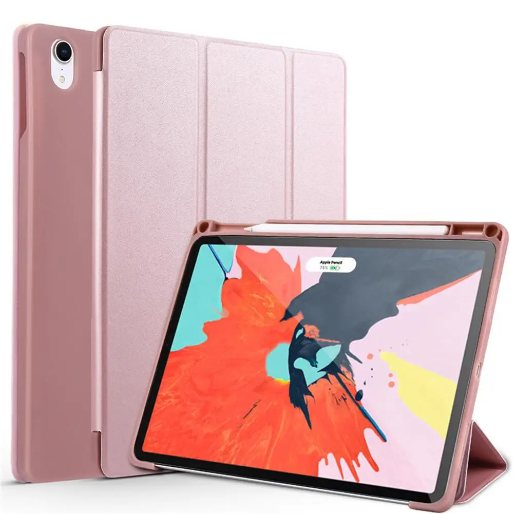 Shockproof Magnetic 3 Folds Soft Protector Case Cover Stand for iPad Pro 11 Case Good quality
Shockproof Magnetic 3 Folds Soft Protector Case Cover Stand for iPad Pro 11 Case Good quality