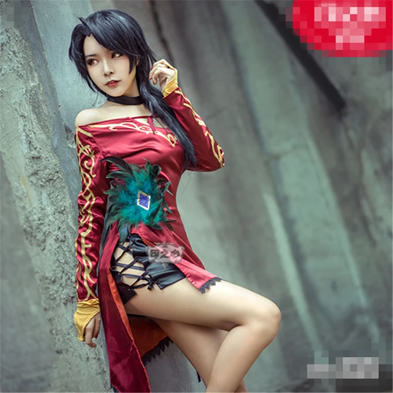 Hot Sale Anime Cosplay RWBY Cinder Fall Sexy Women Dress Cosplay Costume Christmas Cos Sets With Custom Size
Hot Sale Anime Cosplay RWBY Cinder Fall Sexy Women Dress Cosplay Costume Christmas Cos Sets With Custom Size