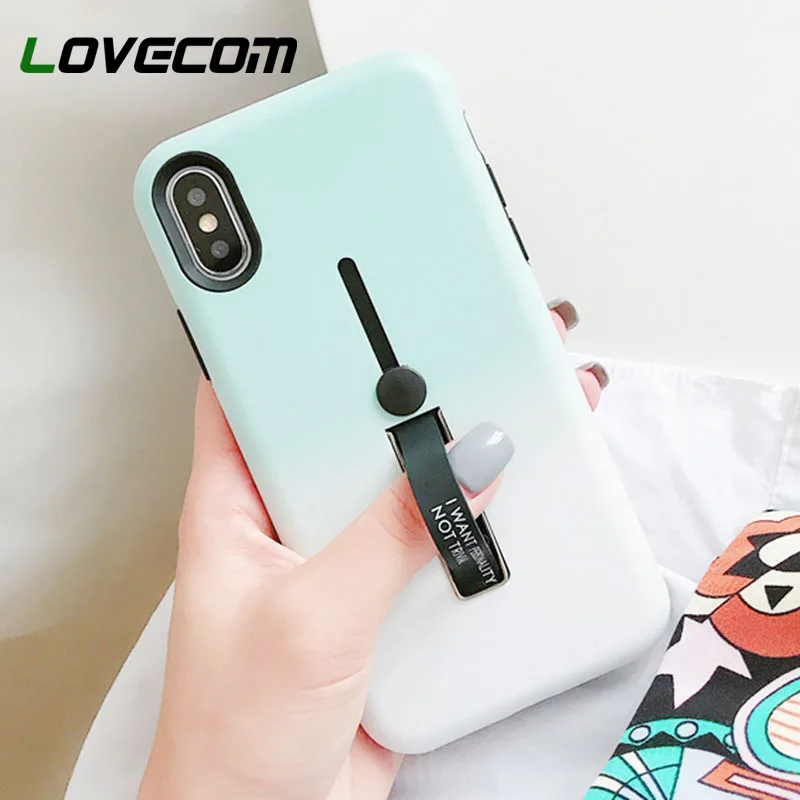 LOVECOM Case For iPhone XS X 6 6S 7 8 Plus Gradient Color Multifunctional Ring Holder Soft Phone Back Cover Case Kickstand Gift
LOVECOM Case For iPhone XS X 6 6S 7 8 Plus Gradient Color Multifunctional Ring Holder Soft Phone Back Cover Case Kickstand Gift