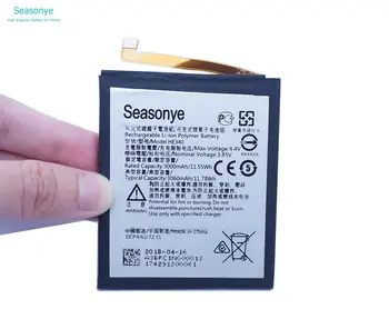 Seasonye 3000mAh / 11.55Wh HE340 / HE 340 Phone Replacement Battery For Nokia 7 Batterie Bateria Batterij 5pcs/lot
Seasonye 3000mAh / 11.55Wh HE340 / HE 340 Phone Replacement Battery For Nokia 7 Batterie Bateria Batterij 5pcs/lot