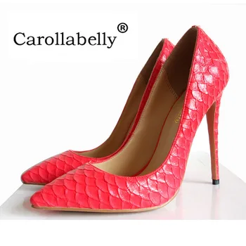 Carollabelly Brand Shoes Woman Snake Printed Women Shoes Sexy High Heels Pumps Pointed Women Pumps Stilettos Wedding Shoes
Carollabelly Brand Shoes Woman Snake Printed Women Shoes Sexy High Heels Pumps Pointed Women Pumps Stilettos Wedding Shoes