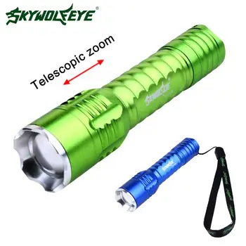 SKYWOLFEYE Q5 LED Tactical Flashlight Torch Light Lamp 3 Modes Mini Torches Outdoor For 1 * 18650 Rechargeable Battery
SKYWOLFEYE Q5 LED Tactical Flashlight Torch Light Lamp 3 Modes Mini Torches Outdoor For 1 * 18650 Rechargeable Battery