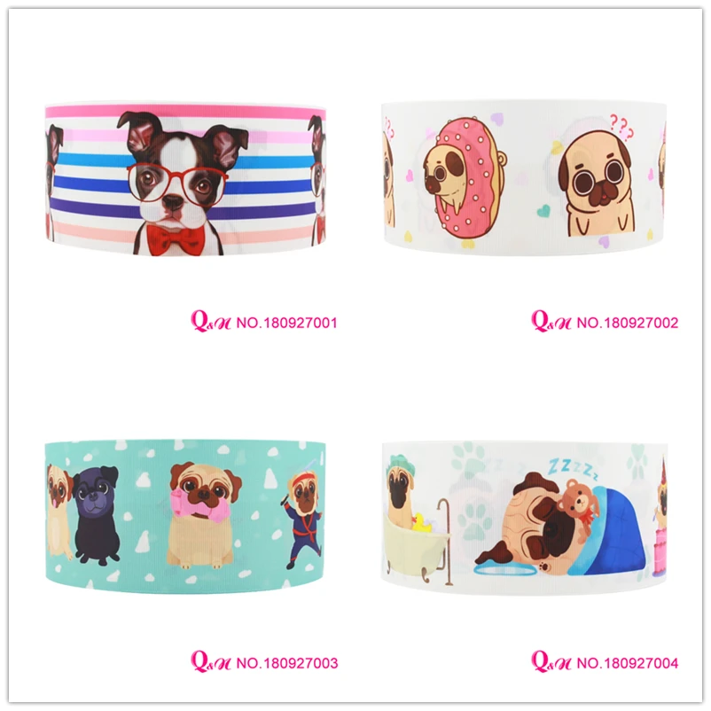 wm 10 yards lot 22mm 38mm 75mm 180927001 dog cartoon design printed grosgrain ribbon for DIY
wm 10 yards lot 22mm 38mm 75mm 180927001 dog cartoon design printed grosgrain ribbon for DIY