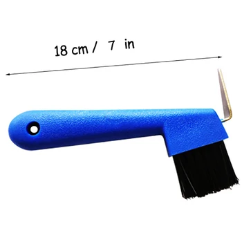 1Pc Dual Use Soft Grip Hoof Pick Horse Cleaning Brush Grooming Tools Dust Equestrian Equipment Farm Animal Supplies
1Pc Dual Use Soft Grip Hoof Pick Horse Cleaning Brush Grooming Tools Dust Equestrian Equipment Farm Animal Supplies