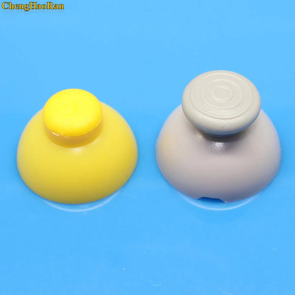 ChengHaoRan Yellow & Grey Analog Joystick Thumbsticks Button Thumb Grip Stick Cap For NGC Controller 2pcs repair parts replace
ChengHaoRan Yellow & Grey Analog Joystick Thumbsticks Button Thumb Grip Stick Cap For NGC Controller 2pcs repair parts replace
