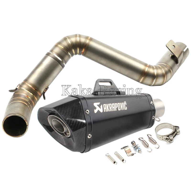 Глушитель выхлопной системы Akrapovic для мотоцикла выхлопная система средней длины