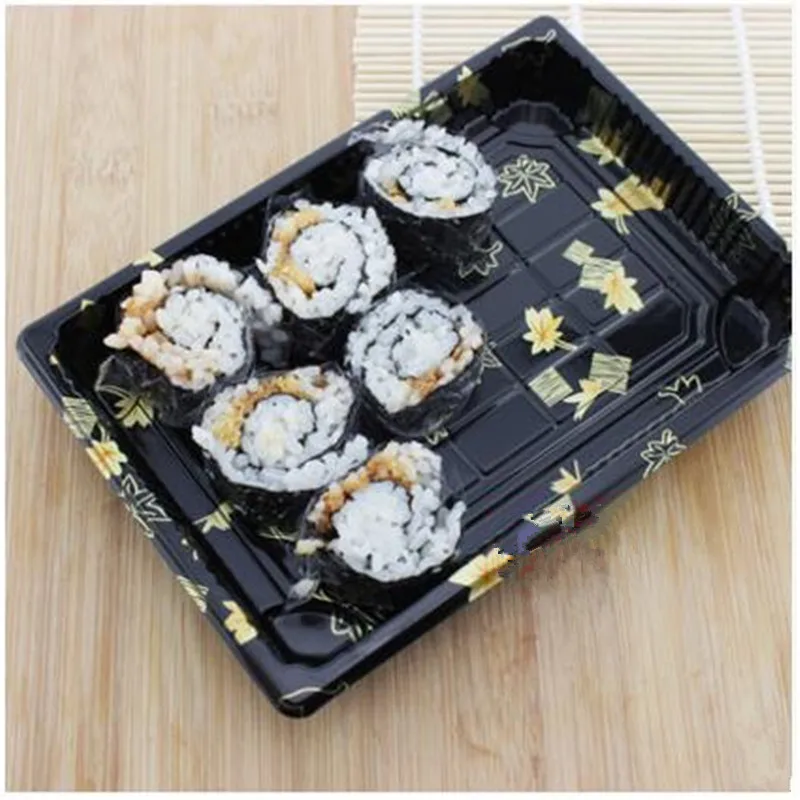 Floral print sushi Packing boxes biodegradable plastic disposable Sushi packing box lunch food box
Floral print sushi Packing boxes biodegradable plastic disposable Sushi packing box lunch food box