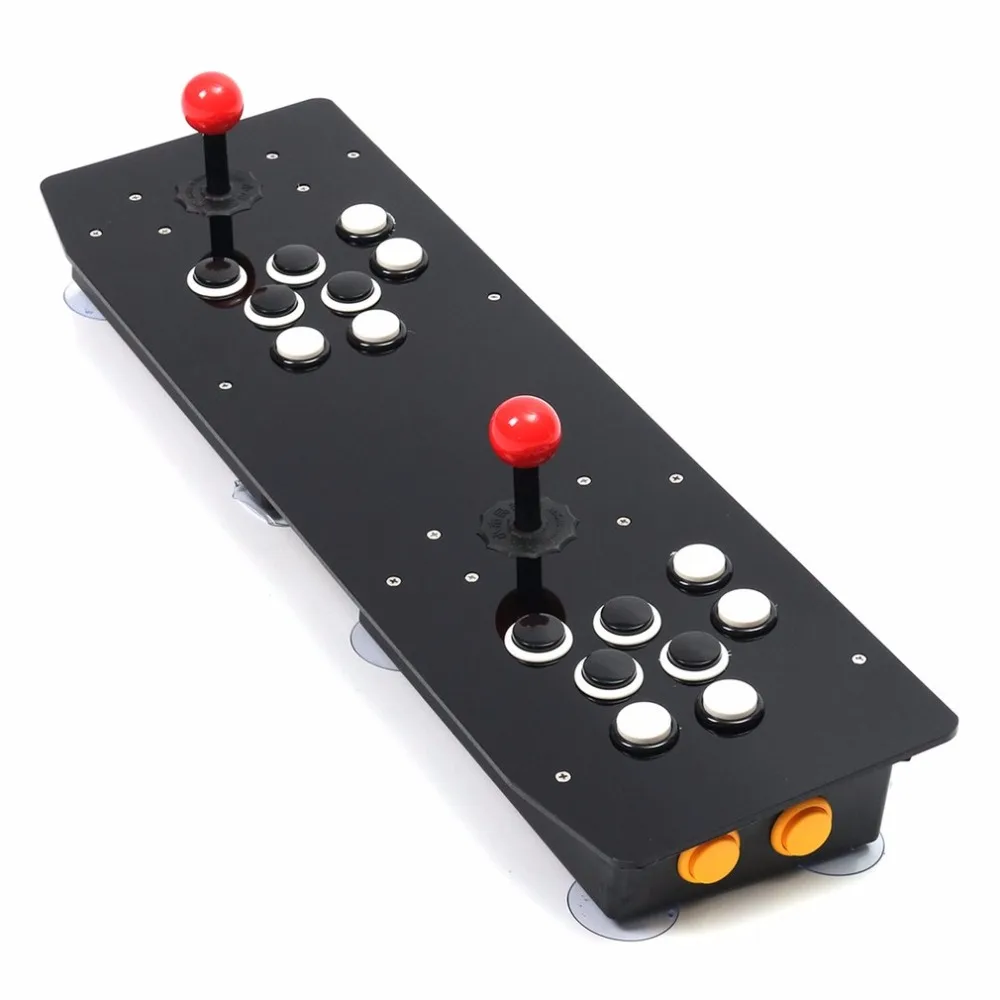 Ergonomic Design Double Arcade Stick Video Game Joystick Controller Gamepad For Windows PC Enjoy Fun Game
Ergonomic Design Double Arcade Stick Video Game Joystick Controller Gamepad For Windows PC Enjoy Fun Game