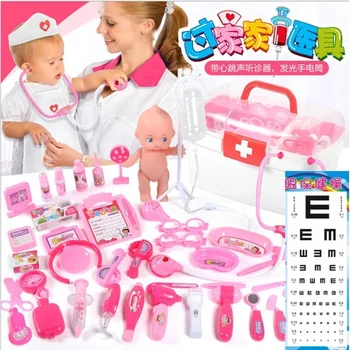 38pcs Kid Doctor Role Toy Pretend Play Medical Kit Children Gift Kids Doctors Kit Doctor Play Set Medical Supplies Toys
38pcs Kid Doctor Role Toy Pretend Play Medical Kit Children Gift Kids Doctors Kit Doctor Play Set Medical Supplies Toys