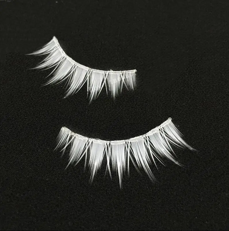 HBZGTLAD White Eyelashes Cosplay Makeup Natural Long Cross Strip False Eye Lashes
HBZGTLAD White Eyelashes Cosplay Makeup Natural Long Cross Strip False Eye Lashes