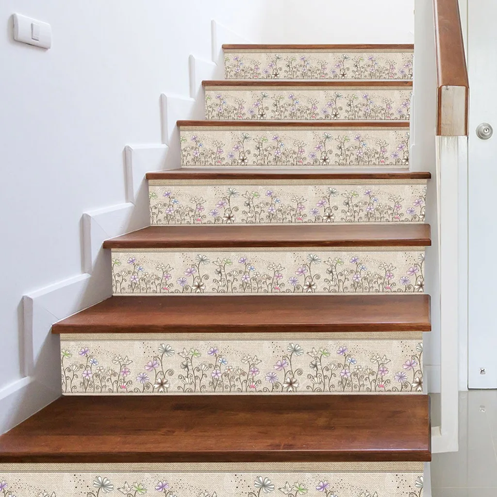 3D Simulation Stair Stickers Waterproof Wall Stickers Wall-papers DIY Home Decor 1pc Staircase Stickers Home Decoration 18x100cm
3D Simulation Stair Stickers Waterproof Wall Stickers Wall-papers DIY Home Decor 1pc Staircase Stickers Home Decoration 18x100cm