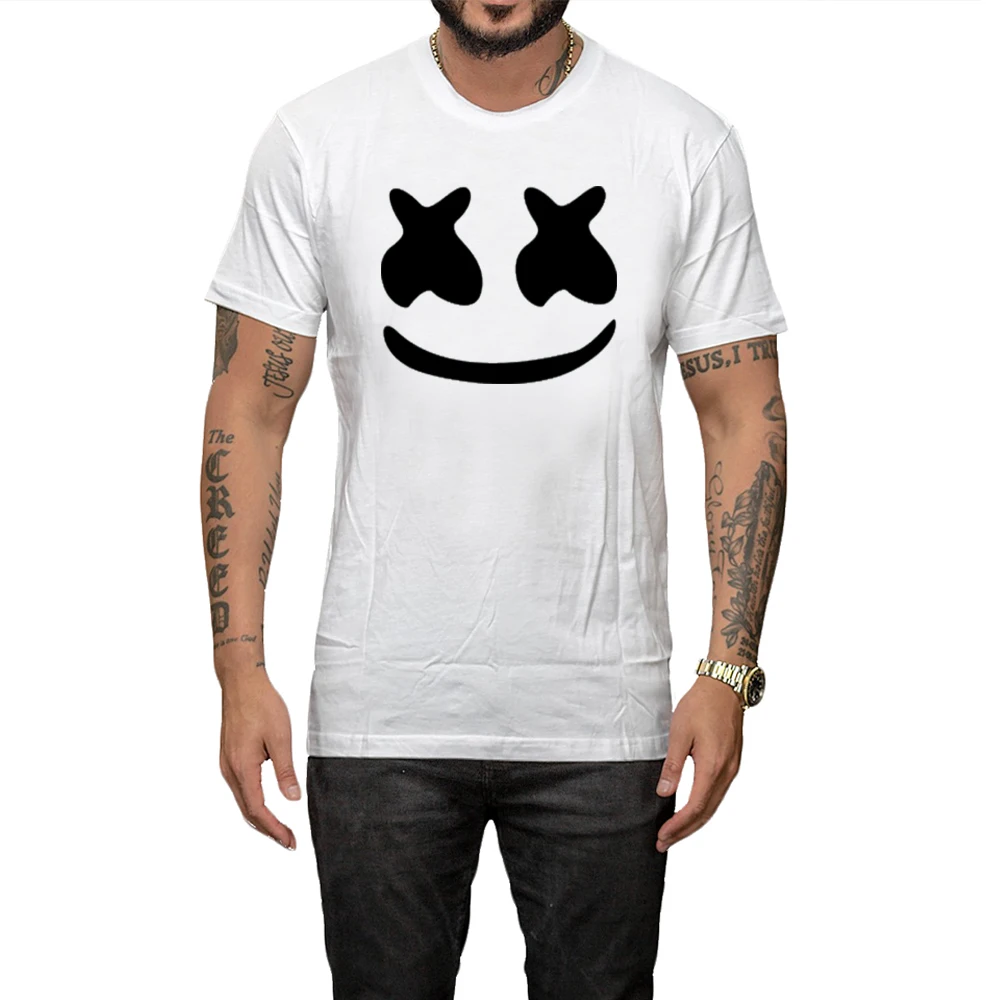 2019 New brand marshmello T Shirts Men print funny marshmello face t-shirt short sleeve boy casual cotton homme tops tees
2019 New brand marshmello T Shirts Men print funny marshmello face t-shirt short sleeve boy casual cotton homme tops tees