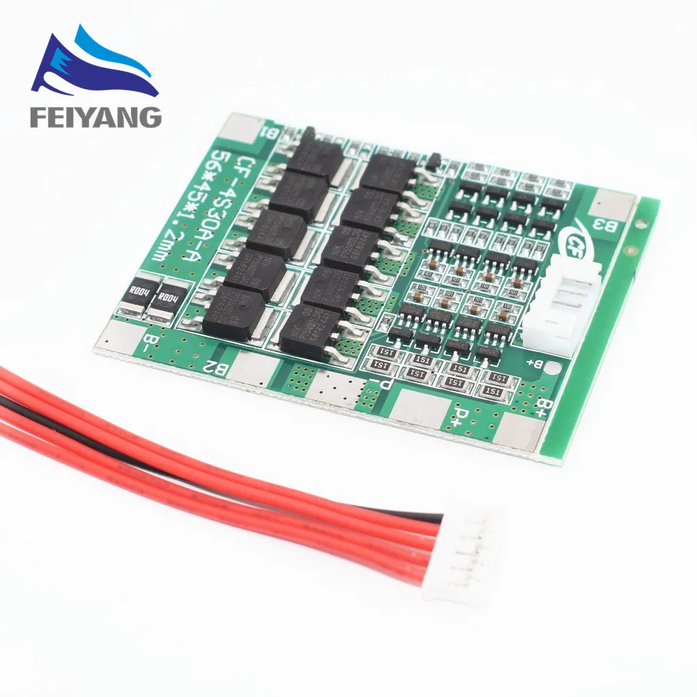 SAMIORE ROBOT New Arrival 4S 30A 14.8V Li-ion Lithium 18650 Battery BMS Packs PCB Protection Board Balance Integrated Circuits
SAMIORE ROBOT New Arrival 4S 30A 14.8V Li-ion Lithium 18650 Battery BMS Packs PCB Protection Board Balance Integrated Circuits