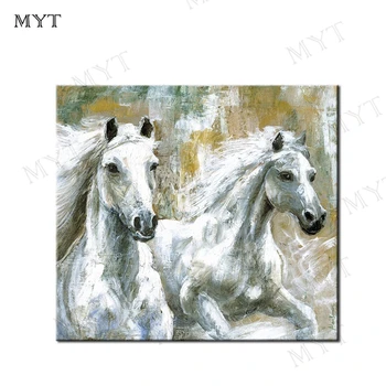 MYT Free Shipping Two White Horse Wall Art Painting On Canvas Painting For Living Room Wall Oil Painting Cotton Canvas Wall Art
MYT Free Shipping Two White Horse Wall Art Painting On Canvas Painting For Living Room Wall Oil Painting Cotton Canvas Wall Art