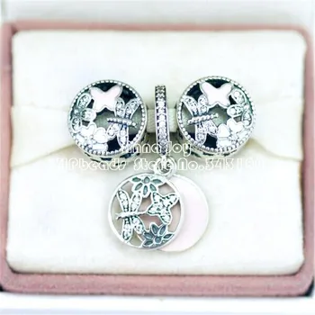 2016 Spring 925 Sterling Silver Butterfly Charm Beads Set with Mixed Enamel / CZs with Charm Box Fit European Bracelet -Gift Set
2016 Spring 925 Sterling Silver Butterfly Charm Beads Set with Mixed Enamel / CZs with Charm Box Fit European Bracelet -Gift Set