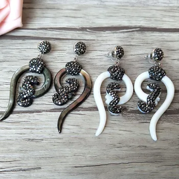 5 Pairs Fashion Gorgeous Shell carved charms drop dangle earrings,Pave Zircon Earrings For Women Jewelry ER405
5 Pairs Fashion Gorgeous Shell carved charms drop dangle earrings,Pave Zircon Earrings For Women Jewelry ER405