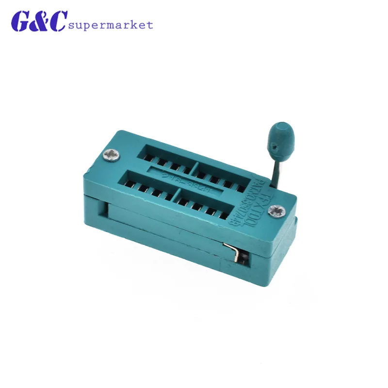 1PCS For Arduino 16/20/28/WIDE 28/32/40/Black 40 pin optionMulti-function Universal ZIF DIP IC Test Socket Pack
1PCS For Arduino 16/20/28/WIDE 28/32/40/Black 40 pin optionMulti-function Universal ZIF DIP IC Test Socket Pack