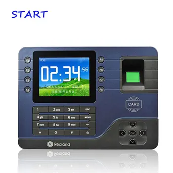 

3.2inch TCP/IP/USB Biometric Fingerprint Reader Time Clock Recorder Finger Attendance Employee Machine Realand EM card A-C091