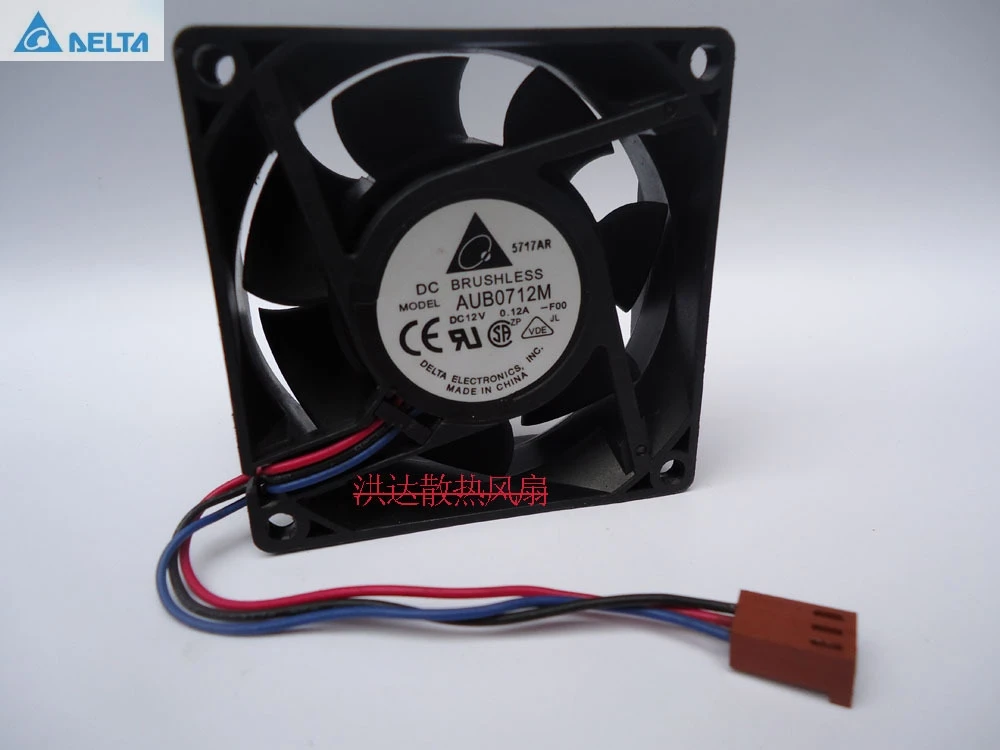 Оптовая продажа Для delta AUB0712M 7025 7 см 70 мм DC 12V 0.12A бесшумный вентилятор CPU скорость вентилятора
Оптовая продажа Для delta AUB0712M 7025 7 см 70 мм DC 12V 0.12A бесшумный вентилятор CPU скорость вентилятора