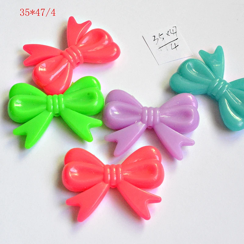 FLTMRH 2pcs 35*47mm DIY Necklace Department,Cartoon Bow Light random Mix Color Acrylic beads,
FLTMRH 2pcs 35*47mm DIY Necklace Department,Cartoon Bow Light random Mix Color Acrylic beads,