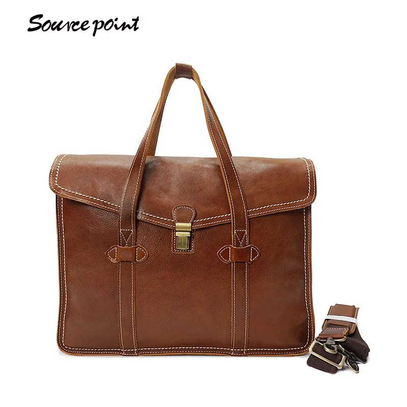SOURCE PONINT New Vintage Genuine Leather Man Bags Cowhide Leather Man Handbags Male Fashion Shoulder Bag Messenger Bags YD-8072
SOURCE PONINT New Vintage Genuine Leather Man Bags Cowhide Leather Man Handbags Male Fashion Shoulder Bag Messenger Bags YD-8072