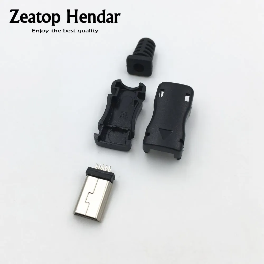 10Pcs DIY USB 2.0 Mini 10 Pin Male Jack Welding Plug Connector 4 in 1 Connector Adaptor Black
10Pcs DIY USB 2.0 Mini 10 Pin Male Jack Welding Plug Connector 4 in 1 Connector Adaptor Black