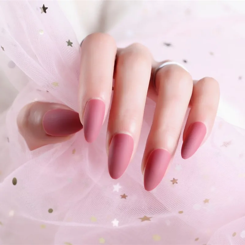 Long Size French Artificial Nail Girls Matte Bean Paste Color Fake Nails Women Simple Frosted Finish Nail Art Tips With Glue
Long Size French Artificial Nail Girls Matte Bean Paste Color Fake Nails Women Simple Frosted Finish Nail Art Tips With Glue