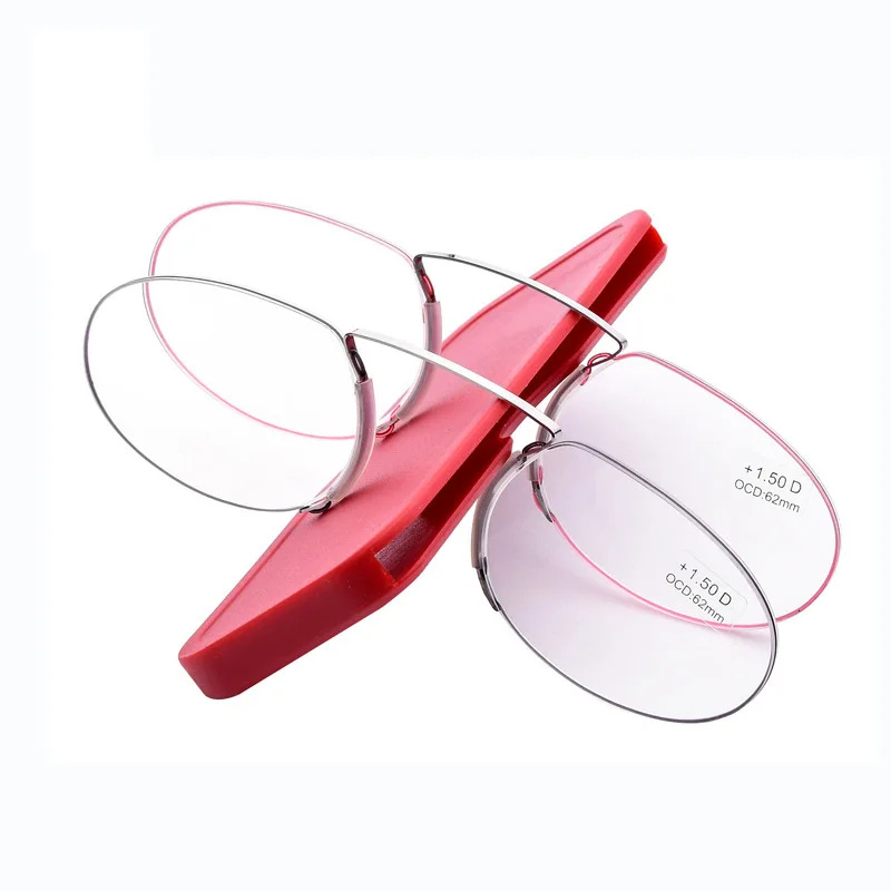Clip Nose Reading Glasses Nose Resting Fashion Presbyopia Spectacles with box Eyeglasses Ultralight Eyewear +1.0~ 4.0 Diopter
Clip Nose Reading Glasses Nose Resting Fashion Presbyopia Spectacles with box Eyeglasses Ultralight Eyewear +1.0~ 4.0 Diopter