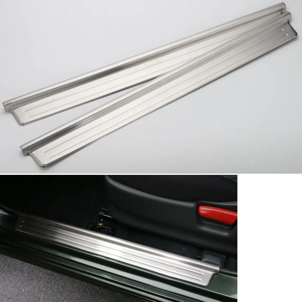 BBQ@FUKA For 2007-2015 Suzuki Jimny Car Door Sill Step Guard Scuff Plate Protector Trim 2pcs Car-styling Entry Guard sticker
BBQ@FUKA For 2007-2015 Suzuki Jimny Car Door Sill Step Guard Scuff Plate Protector Trim 2pcs Car-styling Entry Guard sticker