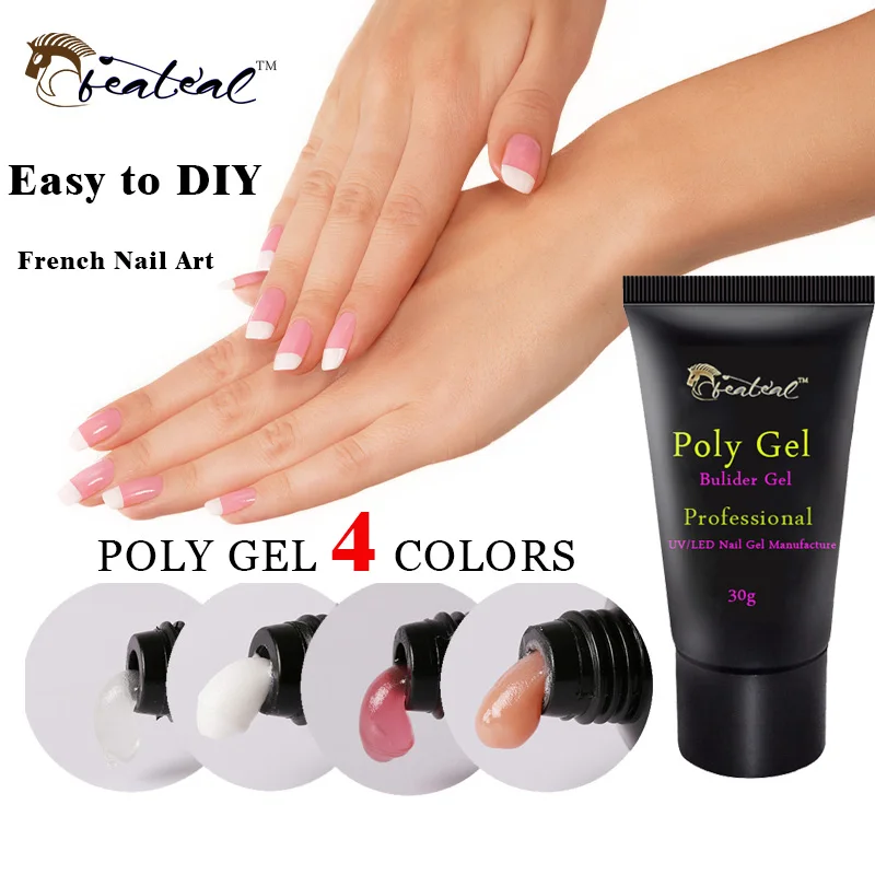 Beateal Poly Gel Finger Extension 30g Clear Pink Jelly Polygel Quick Building Nail Art Tips Extend UV Builder Gel Camouflag
Beateal Poly Gel Finger Extension 30g Clear Pink Jelly Polygel Quick Building Nail Art Tips Extend UV Builder Gel Camouflag