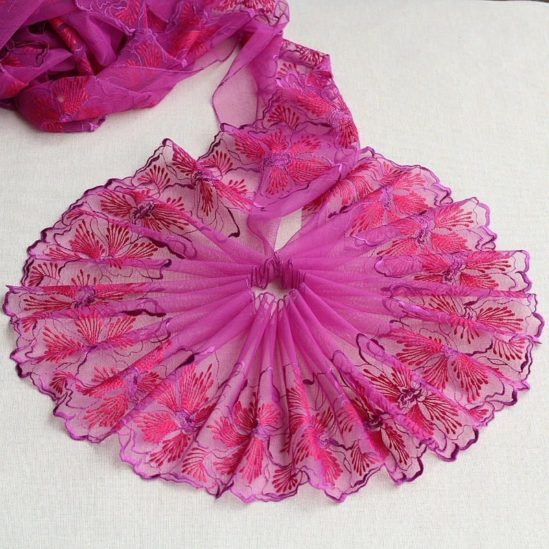 MLAEY 2Yards Purple Exquisite Embroidered Flower Lace Trim High Quality Lace Fabric DIY Craft&Sewing Dress Clothing Accessories
MLAEY 2Yards Purple Exquisite Embroidered Flower Lace Trim High Quality Lace Fabric DIY Craft&Sewing Dress Clothing Accessories