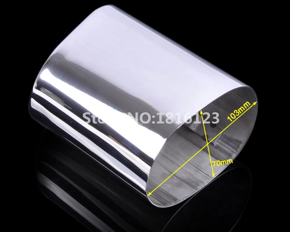 1pcs High quality Stainless Steel Car Exhaust Muffler Tip Pipes for BMW X1 E87 E90 E91 E92 E93 318i 318d New Auto Accessories
1pcs High quality Stainless Steel Car Exhaust Muffler Tip Pipes for BMW X1 E87 E90 E91 E92 E93 318i 318d New Auto Accessories