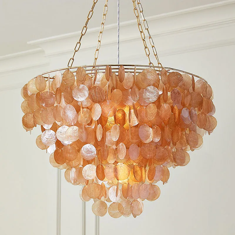Modern DIY shell Lustre Led Pendant Chandelier Lights for dining room Nordic Luxury living room bedroom home fixture Chandeliers
Modern DIY shell Lustre Led Pendant Chandelier Lights for dining room Nordic Luxury living room bedroom home fixture Chandeliers