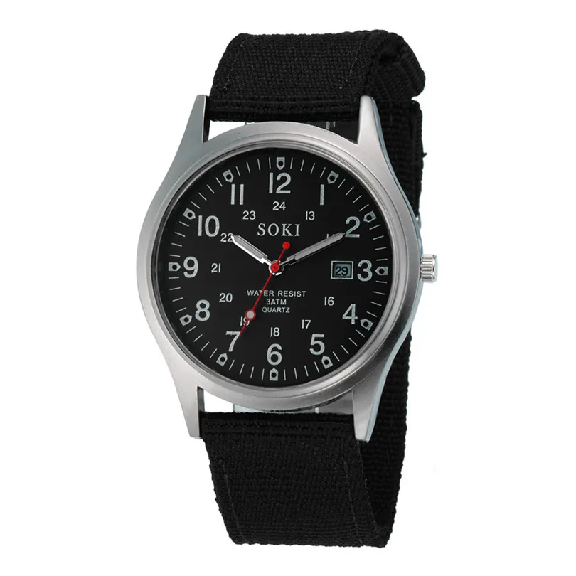Low Price Military Relogio Masculino Army Men's Date Canvas Band Stainless Steel Sport Wrist Watch Quartz Watches Dropshipping
Low Price Military Relogio Masculino Army Men's Date Canvas Band Stainless Steel Sport Wrist Watch Quartz Watches Dropshipping