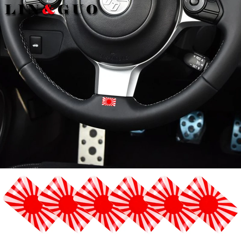 6pcs/set case for toyota 86 wrx chr trd alphard 86 harrier vellfire Typer Steering wheel 3D Epoxy Car decoration sticker
6pcs/set case for toyota 86 wrx chr trd alphard 86 harrier vellfire Typer Steering wheel 3D Epoxy Car decoration sticker