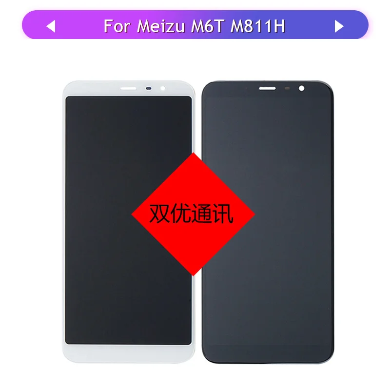 ЖК-дисплей для Meizu M6T Meilan 6T M811H M811Q сенсорный экран в сборе дигитайзер сенсорная