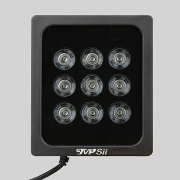 Black Metal 850nm 9Pcs Array Infared light 42mil leds Night Vision illuminator IR Lamp led Fill light Free shipping
Black Metal 850nm 9Pcs Array Infared light 42mil leds Night Vision illuminator IR Lamp led Fill light Free shipping