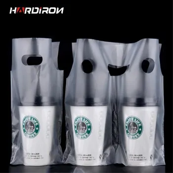 HARDIRON Coffee Tote Bag White Transparent Packaging Pocket Single and Double Cup Plastic Bags Cokes Tea Drink Pouch
HARDIRON Coffee Tote Bag White Transparent Packaging Pocket Single and Double Cup Plastic Bags Cokes Tea Drink Pouch