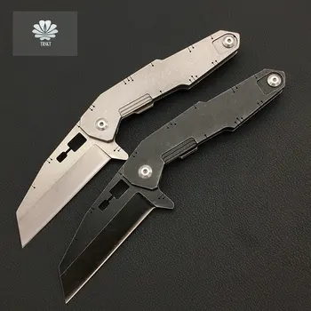 TRSKT S-10 Folding Knife Flipper ,Ball-Bearing ,Steel Handle Pocket Knife Rescue Survival Camping Knives Hunting Tool ,60Hrc,D2
TRSKT S-10 Folding Knife Flipper ,Ball-Bearing ,Steel Handle Pocket Knife Rescue Survival Camping Knives Hunting Tool ,60Hrc,D2