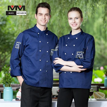 M-3XL Unisex Oblique Collar Long Sleeve 10 Button Restaurant Hotel Food Service Chef Waiter Work Uniform Cook Jacket with Pocket
M-3XL Unisex Oblique Collar Long Sleeve 10 Button Restaurant Hotel Food Service Chef Waiter Work Uniform Cook Jacket with Pocket