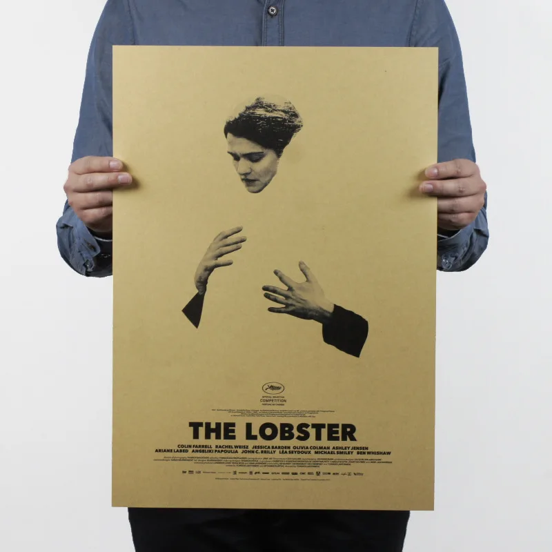 The Lobster / Weisz /classic movie film poster/kraft paper/bar poster/Retro Poster/decorative painting 51x35.5cm
The Lobster / Weisz /classic movie film poster/kraft paper/bar poster/Retro Poster/decorative painting 51x35.5cm