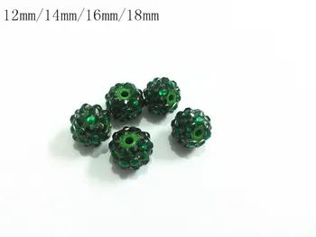 (Choose Size First) 12mm/14mm/16mm/18mm Bright Clearly Dark Green Resin Rhinestone Beads
(Choose Size First) 12mm/14mm/16mm/18mm Bright Clearly Dark Green Resin Rhinestone Beads