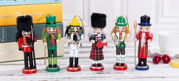 New 6pcs 1Set 12Cm High Christmas Holiday Nutcracker ShunBei Vintage German Wooden Table Walnut Toy Zakka Dolls
New 6pcs 1Set 12Cm High Christmas Holiday Nutcracker ShunBei Vintage German Wooden Table Walnut Toy Zakka Dolls