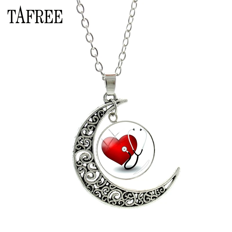 TAFREE Red Heart & Stethoscope Pendant Necklace New Health Statement Necklaces Nurse Doctor Souvenir Badge Jewelry HL02
TAFREE Red Heart & Stethoscope Pendant Necklace New Health Statement Necklaces Nurse Doctor Souvenir Badge Jewelry HL02