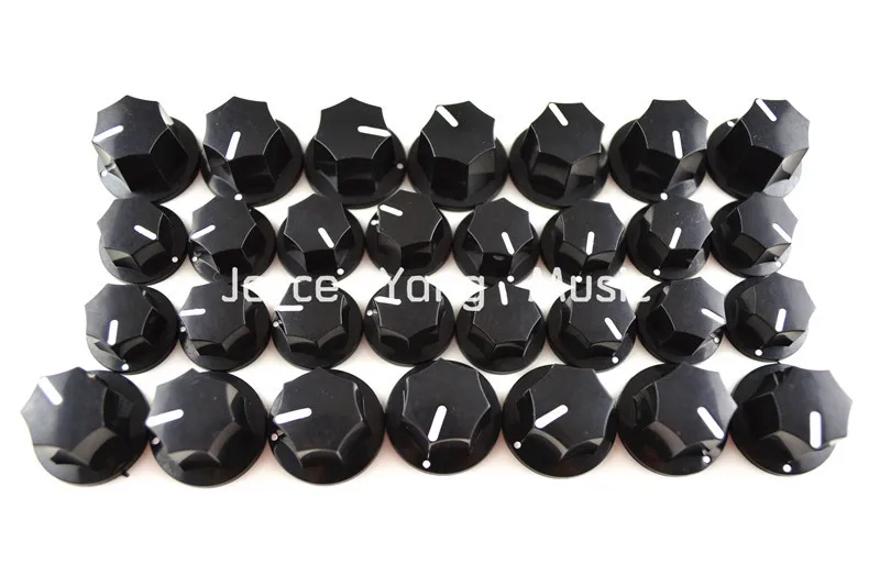 

Niko 30pcs Large/Small Heptagon Black White Point Control Knobs Electric Guitar Effect Knobs Guitar Amplfier Knobs Free Shipping