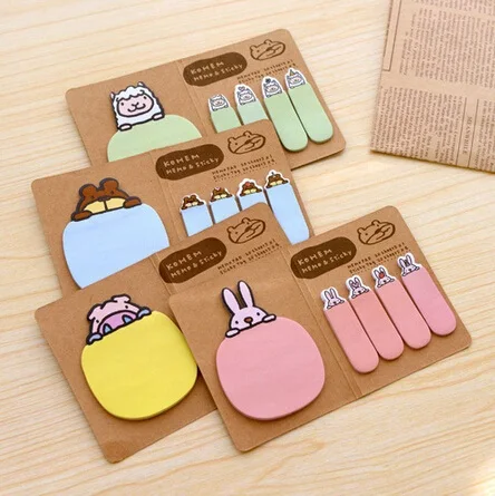 1pcs/lot New cute Cartoon series Kraft Notepad set Memo pad sticky note message Label Escolar Papelaria School Office Supply
1pcs/lot New cute Cartoon series Kraft Notepad set Memo pad sticky note message Label Escolar Papelaria School Office Supply