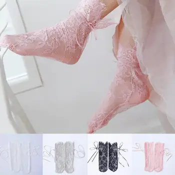 Summer Sexy Retro Lace Floral Mesh Women Girl Socks Elastic Fashion Lady Soft Short Socks Female Crystal Silk sock
Summer Sexy Retro Lace Floral Mesh Women Girl Socks Elastic Fashion Lady Soft Short Socks Female Crystal Silk sock