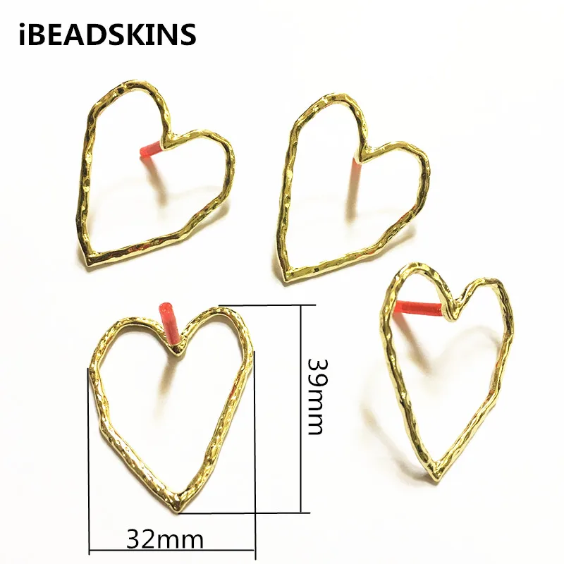 New arrival! 39x32mm 50pcs Zinc alloy heart shape Stud earring/earrings accessories/Earring parts for Jewelry DIY making
New arrival! 39x32mm 50pcs Zinc alloy heart shape Stud earring/earrings accessories/Earring parts for Jewelry DIY making