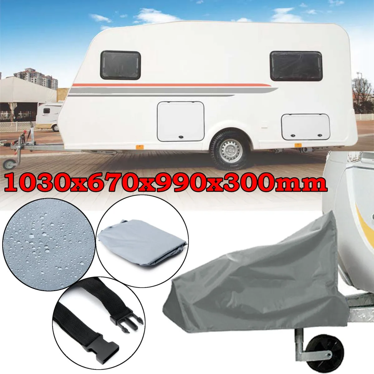 Nylon Universal Caravan Hitch Cover Waterproof Dustproof Trailer Tow Ball Coupling Lock Cover For RV
Nylon Universal Caravan Hitch Cover Waterproof Dustproof Trailer Tow Ball Coupling Lock Cover For RV