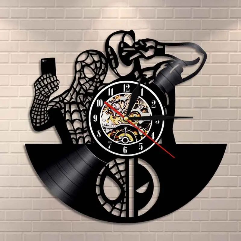 2019 Klok Horloge Murale Real Horloge Mural Murale Feee Shipping Record Wall Clock Vinyl Retro Nostalgia Spider Man 4 Spiderman
2019 Klok Horloge Murale Real Horloge Mural Murale Feee Shipping Record Wall Clock Vinyl Retro Nostalgia Spider Man 4 Spiderman